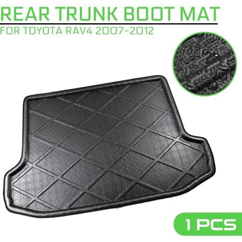 Car Floor Mat Carpet Rear Trunk Anti-mud Cover For Toyota RAV4 2007 2008 2009 2010 2011 2012