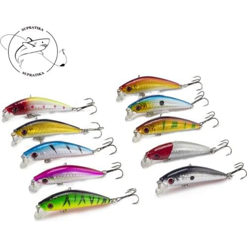 Isca Artificial Sea Fishing Bait 6# Hook 70mm/8.5g Jigging Wobblers Lifelike Anglers Favorite Bait For Lake River Fishing Lures