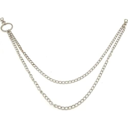 Big Ring Biker Keychain Hipster Wallet Chain Jean Motorcycle Trousers Keychains HipHop Portachiavi Punk Chaveiro Rock Key Chain