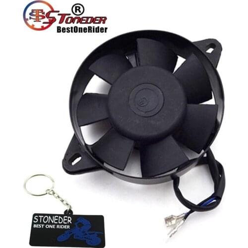 STONEDER Electric Radiator Thermal Cooling Fan For 200cc 250ccQuad ATV Go Kart Dirt Pit Motor Bike Motorcycle
