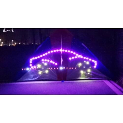 Toy kite single line kites for adults rainbow toy led kite night light power line nylon ripstop kite adult cometas para adultos