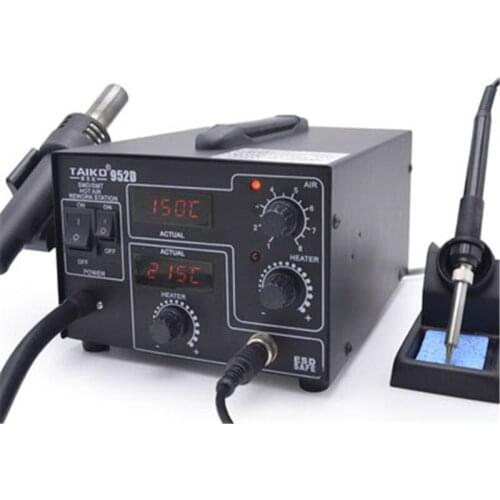 Multi-function air Pump Type Desoldering Station Two-in-one Hot air Gun Soldering Station Constant Temperature Soldering Station