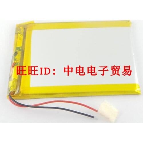 New 3.7V polymer lithium battery rechargeable battery 355570PL 2000mAh