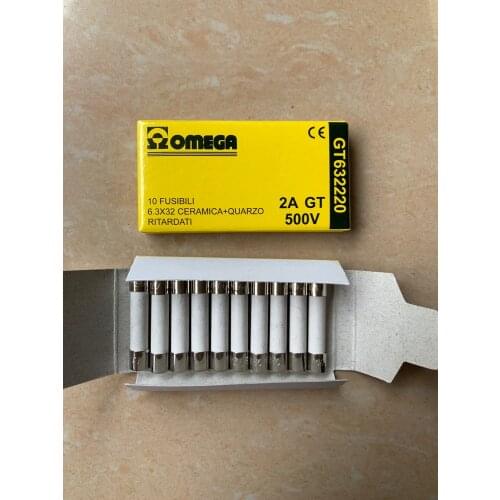 Original New 100% ceramic fuse 6.3×32mm GT632220 2A500V