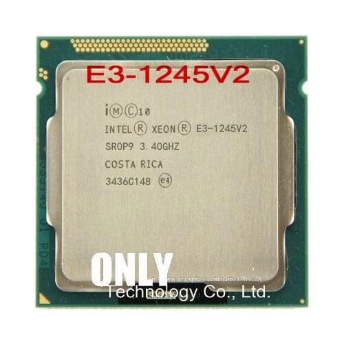 Original E3-1245v2 E3-1245 v2 E3 1245 v2 CPU Processor 3.4G (8M Cache, 3.40 GHz) Quad Core 22 nm 77 W scrattered pieces