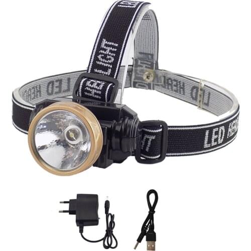 Rechargeable Headlamp Powerful LED Headlight Frontale Light Head Lamp Super Bright Torch For Night Fishing Hunting Camping