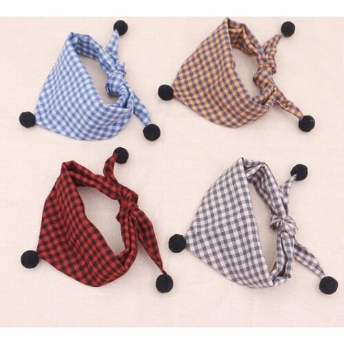 Pet Saliva Towel Warm Autumn Winter Pet Saliva Towel Triangle Scarf Large Small Dog Scarf Neck Collar Cat Dog Denim Style Scarf