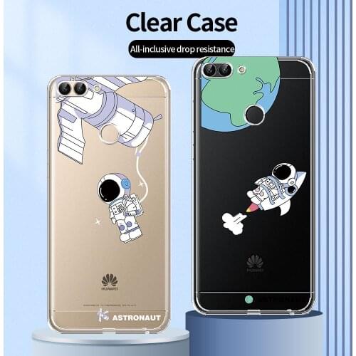 For Huawei P Smart 2021 Case Clear Phone Shell For Huawei P Smart 2019 Soft Back Cover Transparent Case For Huawei P Smart 2018