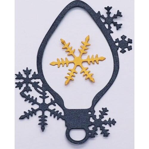 Christmas Lamp Metal Cutting Dies Scrapbooking Album Navidad Cards Making Decorative Crafts Embossing Stencil Dies New2020