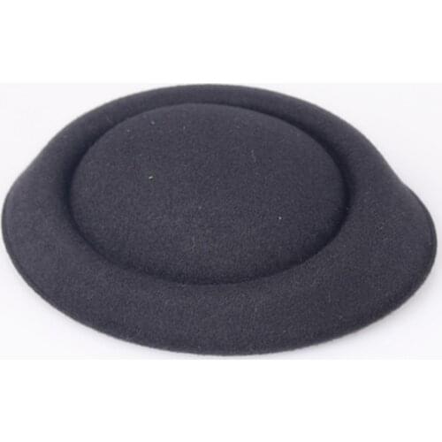 Black Or 20 Colors 16CM Fascinator Hats DIY Millinery Hair Accessories Pillbox Fascinator Base Mini Top Hat For Occasion MYQH020