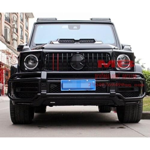 W463A W464 g63 G-class G800 G900 gloss black OPS grille 2018-2020 g wagon shadow 800