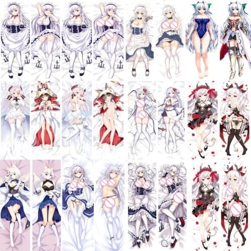 Japan Anime Games Azur Lane sexy girl characters Belfast Beal Feirste Dakimakura throw pillow cover case hugging Body pillowcase