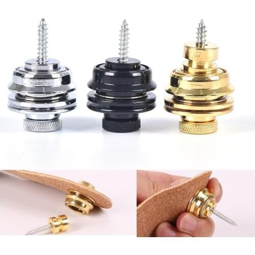 1Pcs Guitar Strap Lock Strap lock Straplock Button For Acoustic Electric Guitar Bass Guitar Parts Accessories New