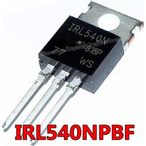 10pcs IRL540NPBF TO-220 IRL540 TO220 IRL540PBF IRL540N MOS pipe N-channel 100V 36A
