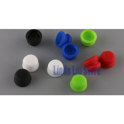 100pcs enhanced grips Silicone Grips Cap Thumb 3D Joystick Grips cap For PS4 PS3 Xbox360 Controller