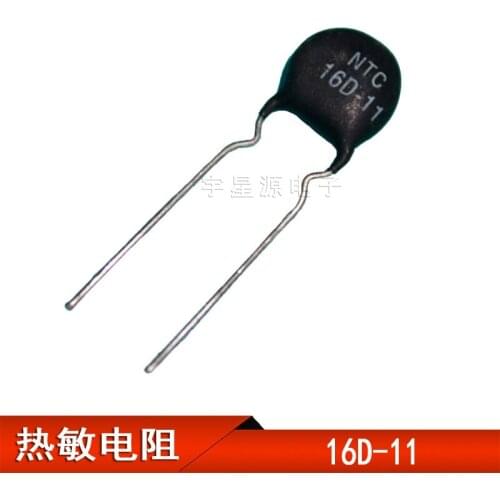 20PCS NTC 16D-11 Thermistor negative temperature thermistor