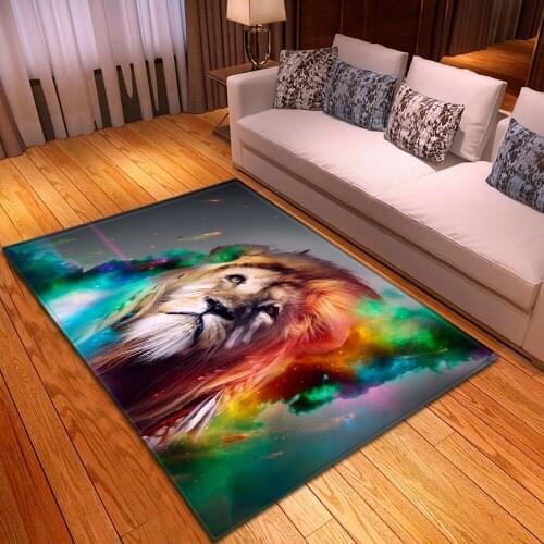 Animal Lion 3D printing Carpets Kids Room play Area Rugs Fashion Home Bedroom Christmas Gift RUG Kitchen/Dining Room Floor Mats