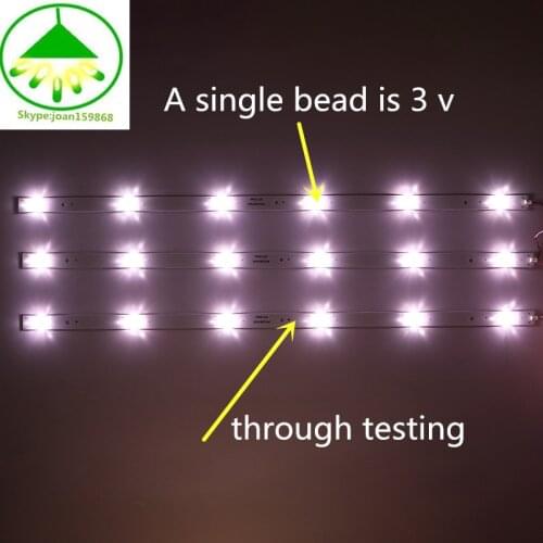 6 pcs/Lot 100% new LCD TV backlight bar for konka LED32F360C AHKK32D06-ZC21FG-27 303AK320047 1 pcs=610mm (61cm) 6LEDs