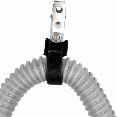 8/10/12/16/20 PCS Black CPAP Hose Holder Clip Oxygen Tube/Cannula Holder Tangle Free Tube System for Uninterrupted Sleep Therapy