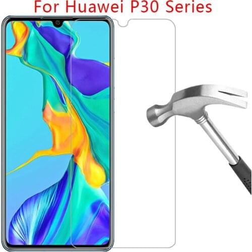 Case for huawei p30 lite cover tempered glass screen protector on huwei p 30 p30lite light protective coque huaweip30 p30light