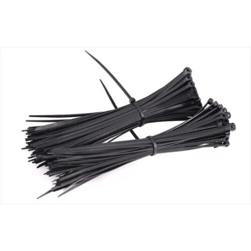 Environmental protection nylon tie band line buckle with high temperature band 4*300mm (250 / bag)