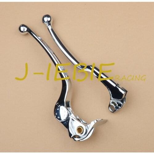 Chrome Brake Clutch Levers for Suzuki GSXR 600/750 GSXR600 GSXR750 2004 2005