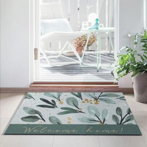 Flower Mats Carpet Home Floor Decor Anti-slip Dustproof Kitchen Mat Bath Mat Door Mat Carpet Custom Pattern Entrance Door Mats