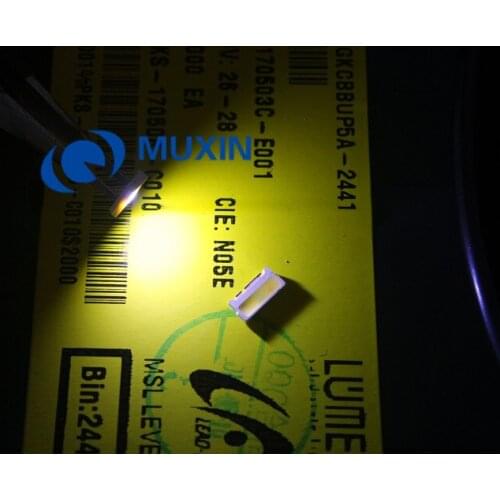 The side light tube 7032 lamp LUMENS Liu Ming LED 500PCS maintenance 1W LCD backlight 3V white light