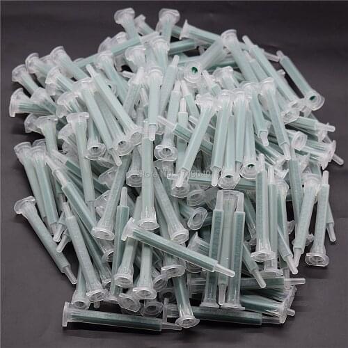 250pcs AB Glue Static Mouth Mixing Nozzles Tube Resin Glue Adhesive Mixing Tube Mixer Tools Set for Caulking Guns AB Glue Gun