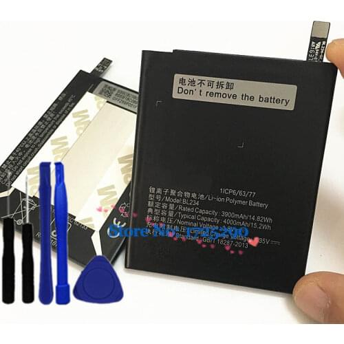 New Original High Quality 4000mAh BL234 Battery For Lenovo Vibe P1M P1MA40 P70 P70t P70-T P70A P70-A + Tools