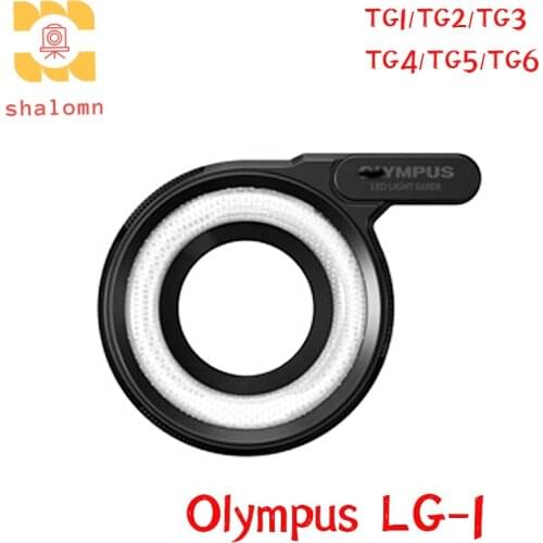 Original LG-1 LG1 Flash Diffuser LED Light Quide Macro Ring Auxiliary For Olympus Tough TG1 TG2 TG3 TG4 TG5 TG6 Camera