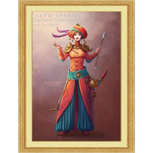 5D Full Square Diamond Embroidery Painting Cartoon Girl Diy Needlework Diamond Mosaic Picture Cross Stitch Rhinestone Set