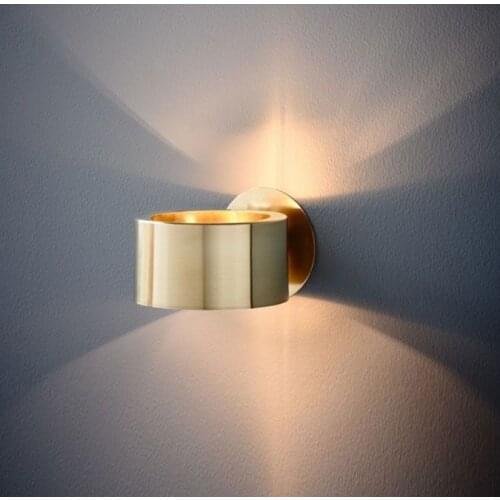 Simple Creative Light Luxury Living Room Wall Lamp Hotel Bedside Bedroom Restaurant Cafe Clothing Store Designer Wall Light