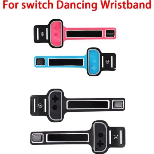 For Switch Game Wrist Band Just Dance Band Adjustable Joy-Con Controller Elastic Dance 1 Pair Fit Strap Wristband