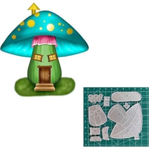 Mushroom dies scrapbooking nouveau arrivage 2020 layering stencils Spring Die Cut In Scrapbooking card making