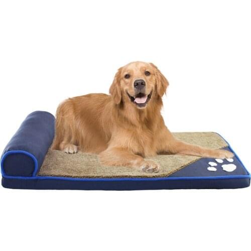 Dog House Sofa Kennel Square Pillow For Large Dogs Cat House Beds Husky Labrador Teddy Cushion Thick Puppy Mat Pet Supplies