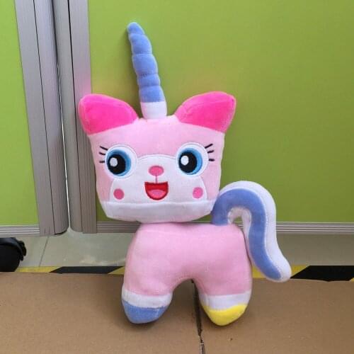 Super Heroes Unikitty Figure Doll Unicorn Cat Princess Soft Stuffed Toys 30cm