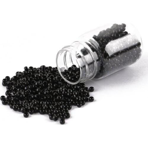 1000pcs 2.9mm Micro Nano rings , for hair extensions, 3# dark brown color