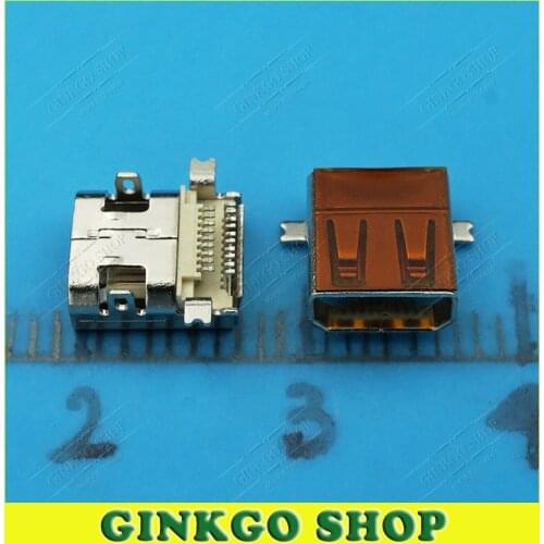 5pcs/lot Mini Micro HDMI-compatible female Jack Connector, Mini HDMI-compatible jack socket Female Plug