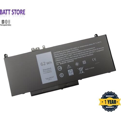 62Wh 6MT4T(7.6V 4050mAh) Laptop Battery Compatible with Dell Dell Latitude E5470 E5570 15.6 M3510 TXF9M 79VRK 07V69Y 7V69Y