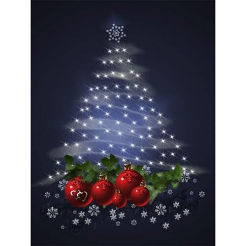 Full square/round diamond 5D DIY diamond painting "Christmas tree gift" rhinestone embroidery cross stitch home decoration gift