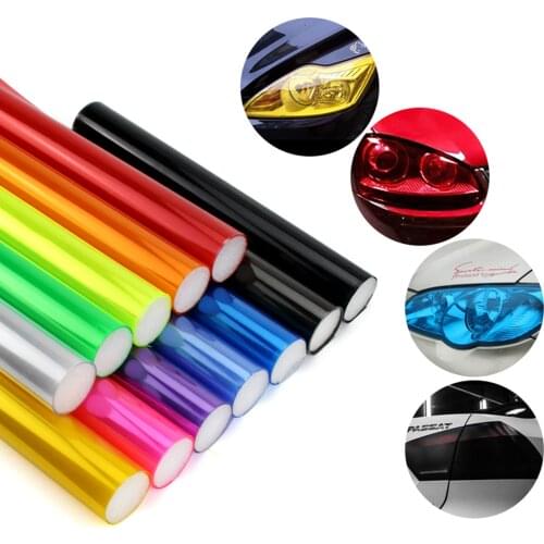 30cmx120cm Car Tint Fashion Headlight Taillight Fog Light Vinyl Smoke Film Sheet Sticker Cover Car Styling For All Cars Styling