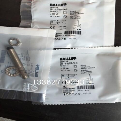 Balluff Proximity Switch Sensor BES 516-357-S4-C 3 Wire NPN NO New High-Quality