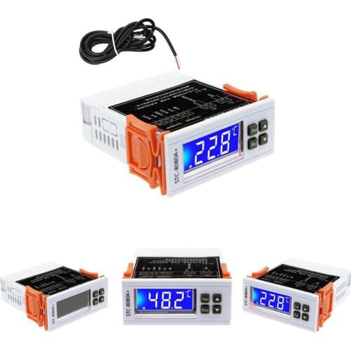 STC-8080A+ Digital Temperature Controller Auto Timing Alarm 40% Off