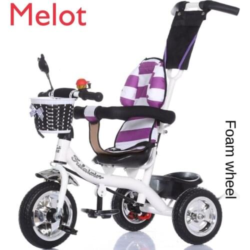 Childrens Tricycle Bicycle 1-3-5-2-6 Years Old Large Bicycle Baby Bicycle Stroller Toy Car High Quality and Durable Convenient