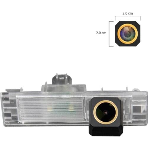 HD 1280x720p Golden Camera Rear View Reversing Backup Camera for BMW Mini Clubman R55 F54 16-19 BMW X2 F39 2018-2020