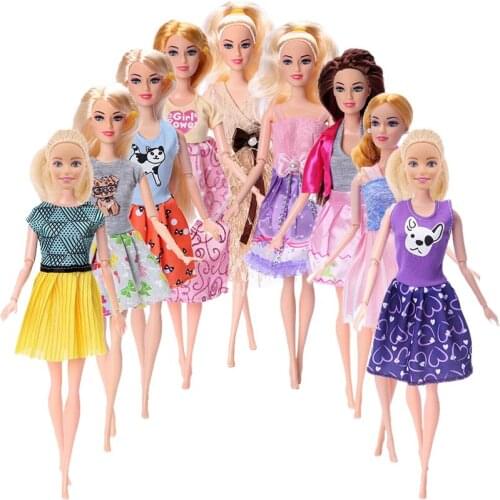 Doll Skirt For Barbies Printed Gauze Skirts Beauty and Fashion To The Dolls Of Our Future Generations