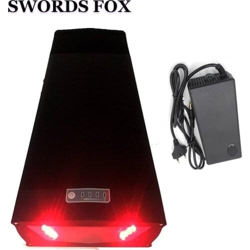 SWORDS FOX 48V 22Ah 1000W Lithium ion Electric Bike Battery with USB Port and 54.6V 3A Charger for 48V Battery with tail light