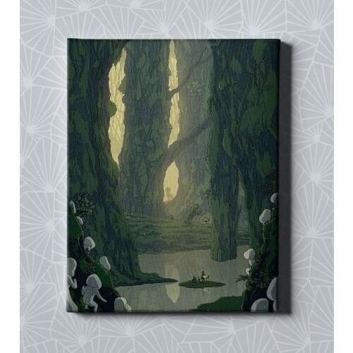 Настенные картины пейзажи Моя Печать China At AliExpress