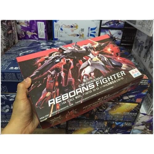 New Gundam Model HG 1:144 Scale Mobile Fighter Reborns CB-OOOOG/C Mobile Suit Kids Toys Included in Base